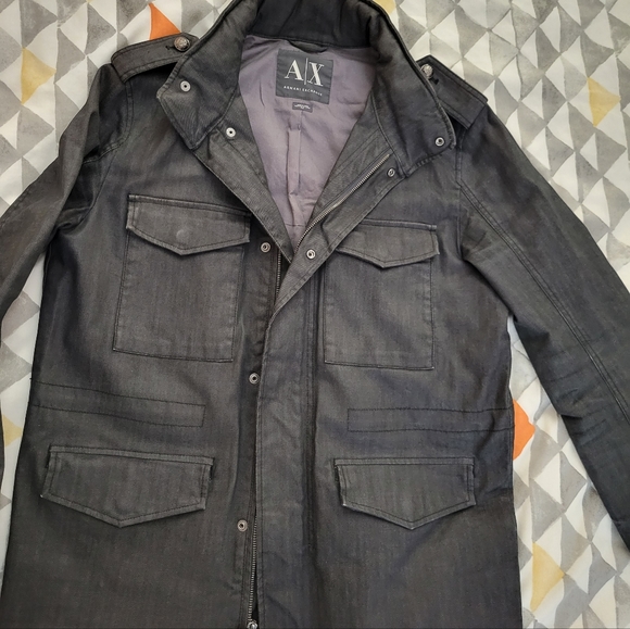 Armany Exchange Jeans Jacket M - Picture 8 of 10